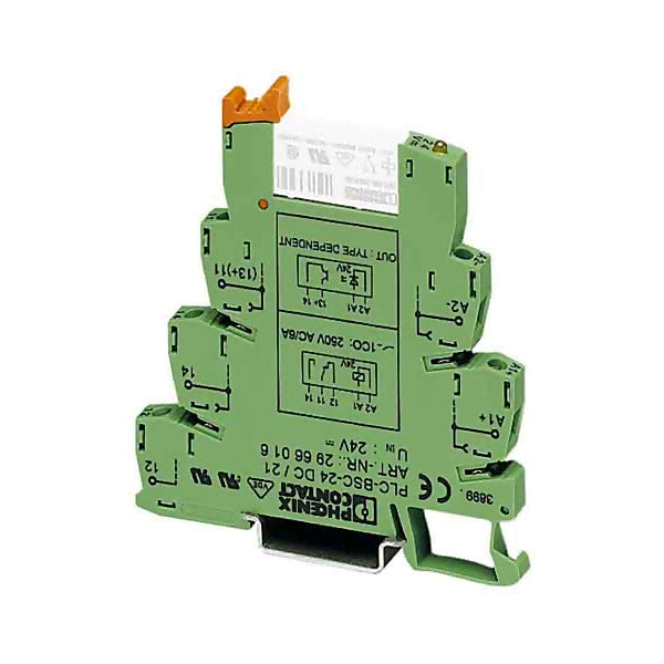 Phoenix Contact PLC-Grundklemme Eingang 24VDC PLC-BSC- 24DC/21